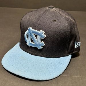 UNC North Carolina Tarheels New Era 59Fifty Hat - Size 7 1/8